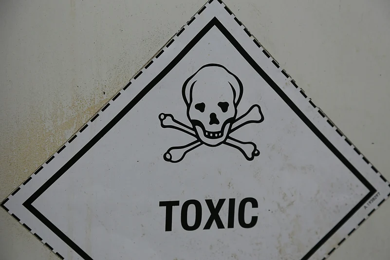 Toxic substances sign