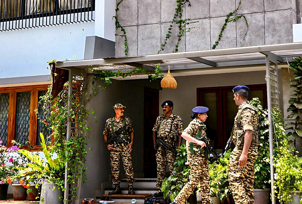 ED raids Muhammad Riyas residence