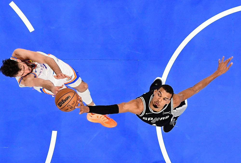 Spurs Vs Thunder NBA Western Conference Finals Game 5
