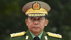 Myanmar President Hlaing - null