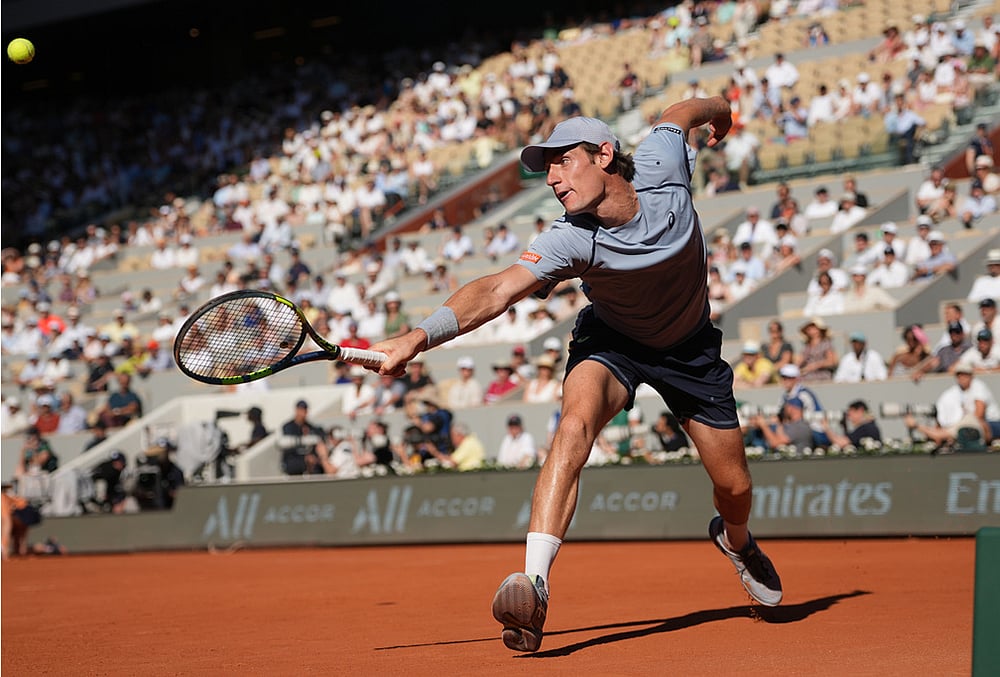 Djokovic vs Royer photos