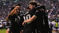 Mexico Preview, FIFA World Cup: Nostalgia Looms Heavy As El Tri Fight Modern Dilemma AP Photo : Mexico's Brian Gutiérrez, right, is congratulated after scoring his side's opening goal against Ghana during an international friendly soccer match in Puebla, Mexico.