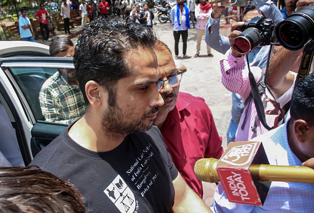 Samarth Singh produced before district court