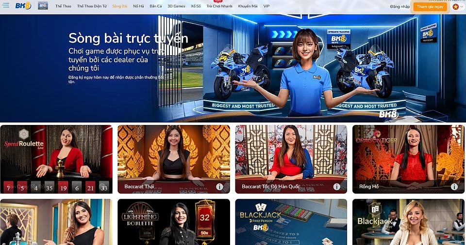 BK8 website