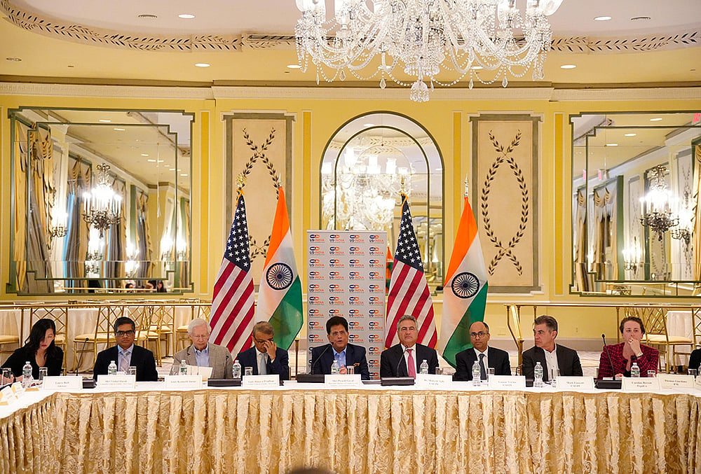 Piyush Goyal in New York