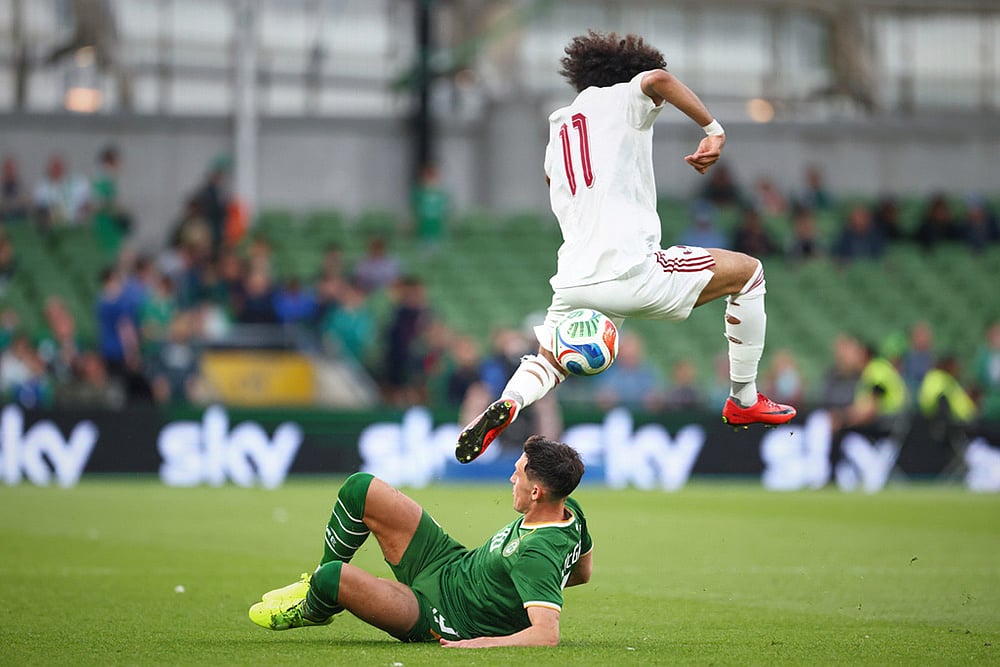 Qatar Ireland Soccer