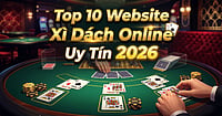 Top 10 Website Xì Dách Online Uy Tín Nhất Tại Việt Nam 2026