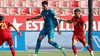 Iraq 1-0 Andorra Highlights, FIFA International Friendly 2026: Ali Najatee's Goal Hands IRQ Narrow Win AP Photo : Andorra's Guillaume Lopez, right, in action against Irag's Zaid Hantoosh during the international friendly soccer match between Iraq and Andorra in Girona, Spain.
