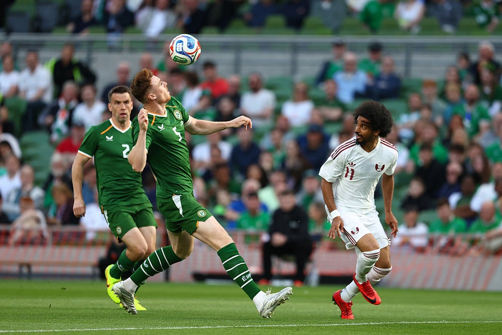 Qatar Ireland Soccer