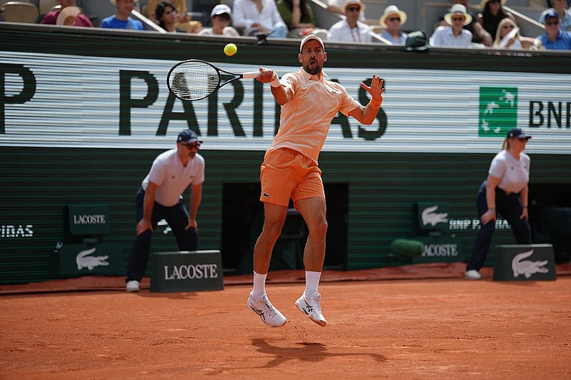 French Open: Novak Djokovic vs Joao Fonseca