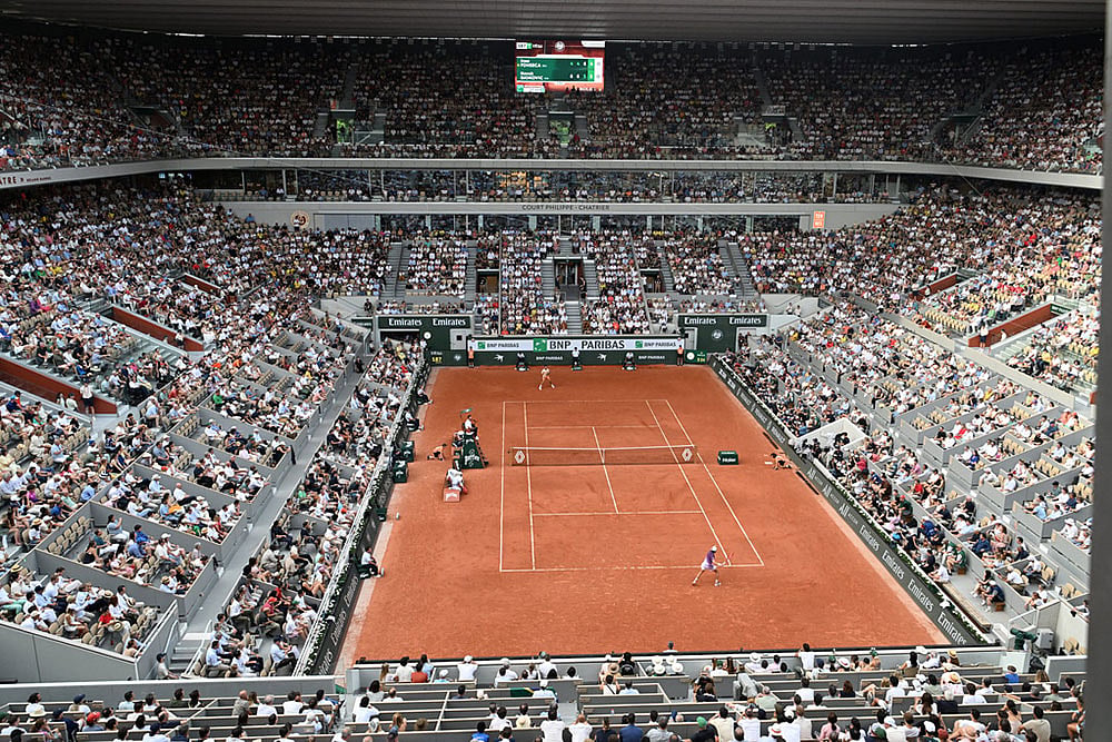 French Open Tennis Tournament: Joao Fonseca vs Novak Djokovic