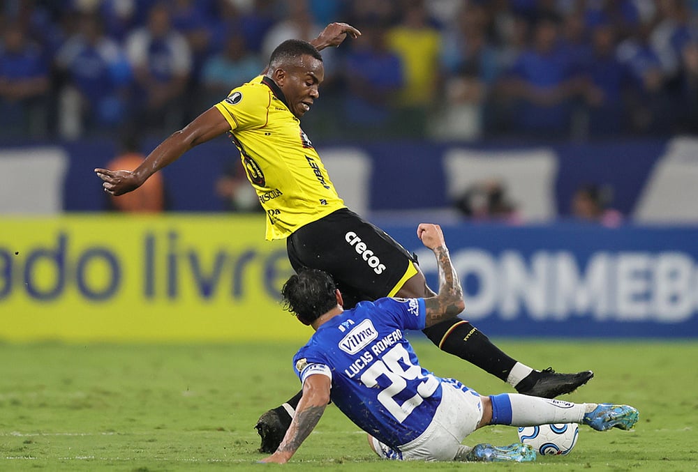 Cruzeiro Vs Barcelona sc Copa Libertadores 2026 highlights-Jhonny Quinonez