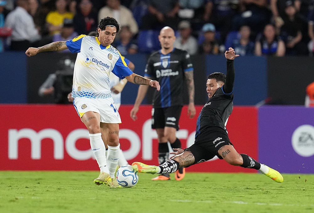 Independiente del Valle vs Rosario Central Copa Libertadores 2026 highlights-Enzo Gimenez