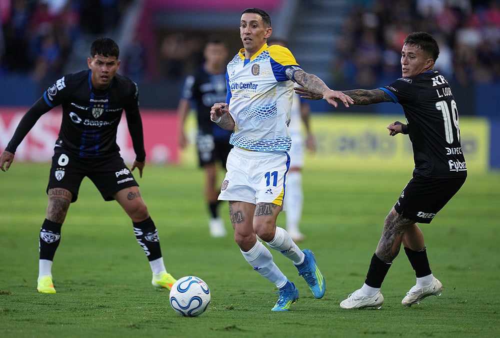 Independiente del Valle vs Rosario Central Copa Libertadores 2026 highlights-Angel Di Maria