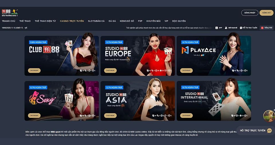 M88 website