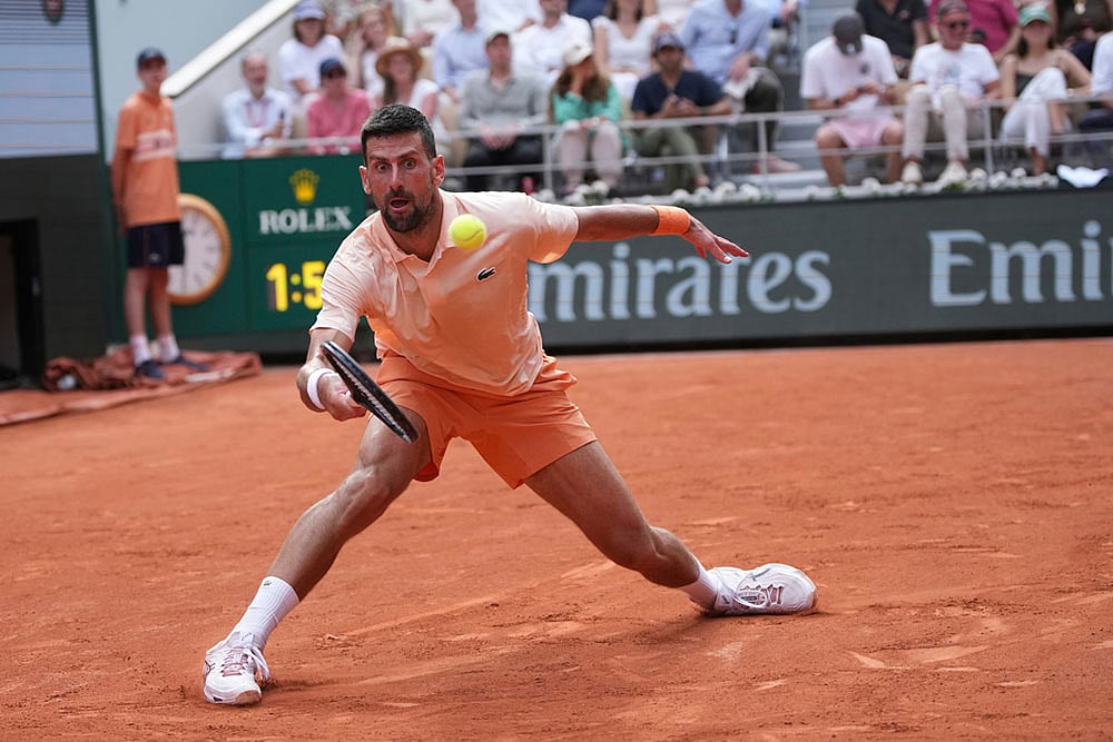 Novak  Djokovic French Open Tennis Championships