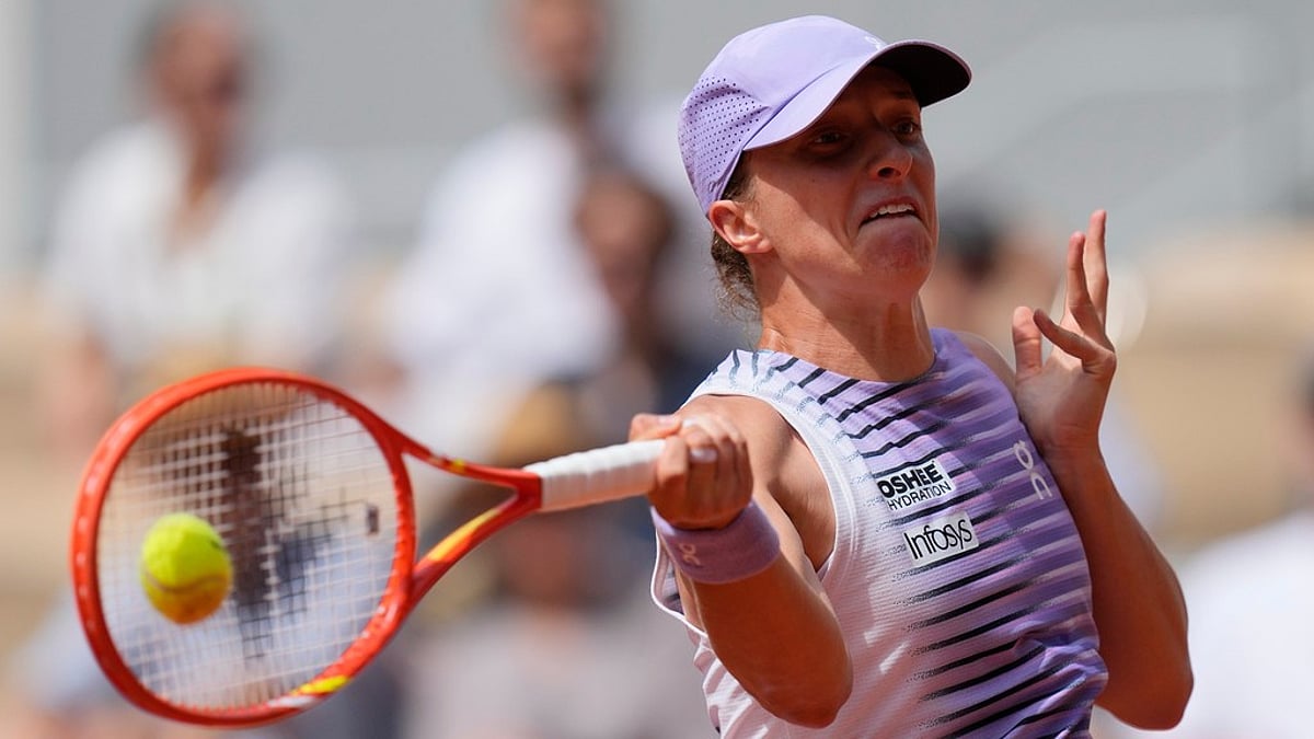 Iga Swiatek Vs Magda Linette Highlights French Open 2026 Third Round roland garros