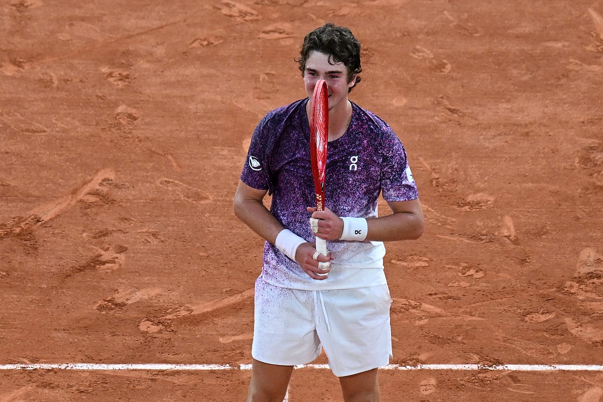 French Open Tennis Tournament: Joao Fonseca vs Novak Djokovic