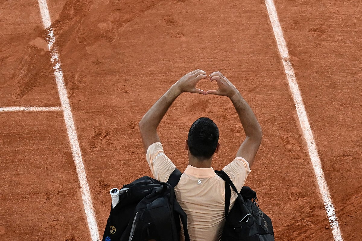 French Open Tennis Tournament: Joao Fonseca vs Novak Djokovic