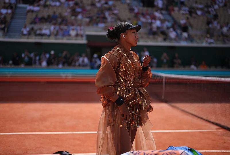 Naomi Osaka vs Iva Jovic French Open tennis