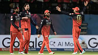 RCB Vs GT Match Prediction, IPL 2026 Final: Who Will Win Indian Premier League Season 19 Title? | Photo: AP/Ashwini Bhatia : Royal Challengers Bengaluru's Virat Kohli, right, and teammates celebrate after their win in the Indian Premier League cricket match against Gujarat Titans in Dharamshala, India.