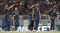 RCB Vs GT, IPL 2026 Final: Weather Hazards Delay Shubman Gill And Co's Arrival In Ahmedabad Ahead Of Final AP Photo : Gujarat Titans' Prasidh Krishna, second right, celebrates the wicket of Rajasthan Royals' Jofra Archer with with teammates during the Indian Premier League cricket match between Gujarat Titans and Rajasthan Royals in New Chandigarh.