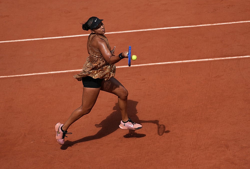 Naomi Osaka vs Iva Jovic French Open tennis tournament