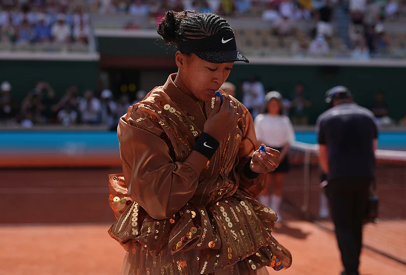 Naomi Osaka vs Iva Jovic French Open tennis tournament