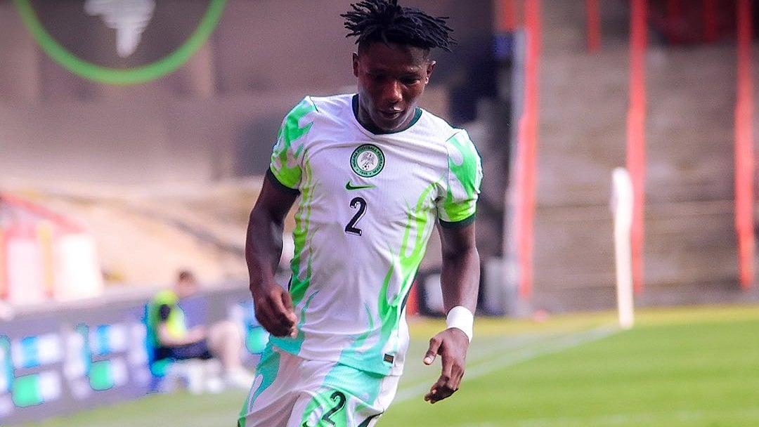 Nigeria footballers in action during the Unity Cup 2026 final against Jamaica.  - NGSuperEagles/X
