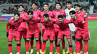 South Korea Vs Trinidad And Tobago Live Score, International Friendly: Taegeuk Warriors Aim Final Preparation At Utah AP Photo : South Korea players pose for a team photo prior to the start of the international friendly soccer match between South Korea and Ghana in Seoul, South Korea.