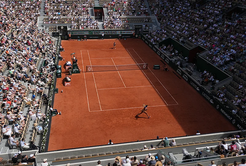 Naomi Osaka vs Iva Jovic French Open tennis tournament
