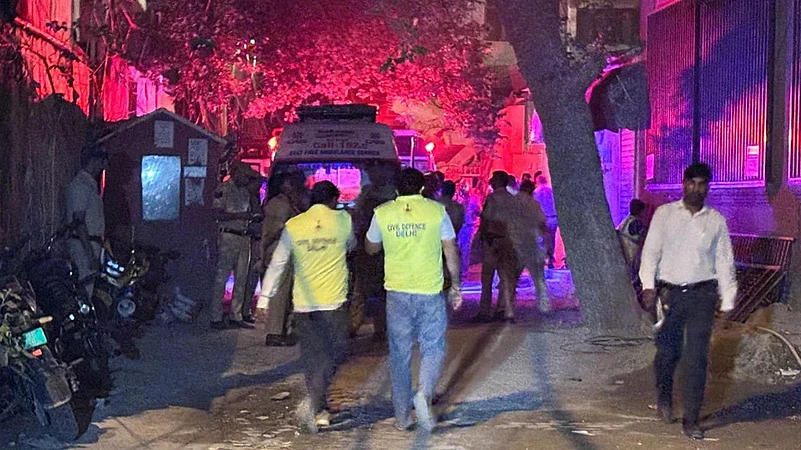 Multi-Storey Building Collapses Near Delhi’s Saket Metro Station