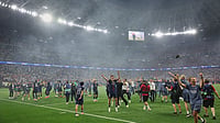 Arsenal Vs PSG Highlights, Champions League 2025-26 Final: Gabriel's Missed Penalty Sees Holders Defend Title Armin Durgut/AP : Paris Saint-Germain players celebrate after winning the UEFA Champions League 2025-26 title.