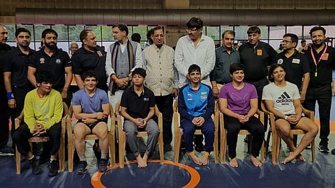 India's Women's Wrestling Squad For Asian Games 2026