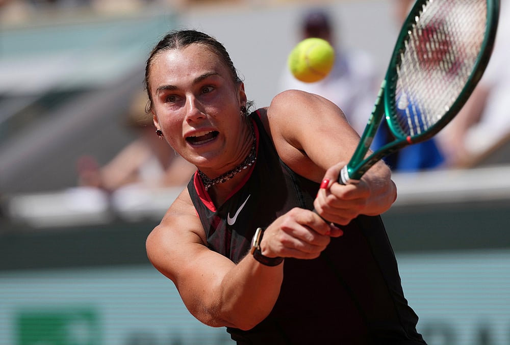 Aryna Sabalenka vs Daria Kasatkina French Open tennis tournament 2026 