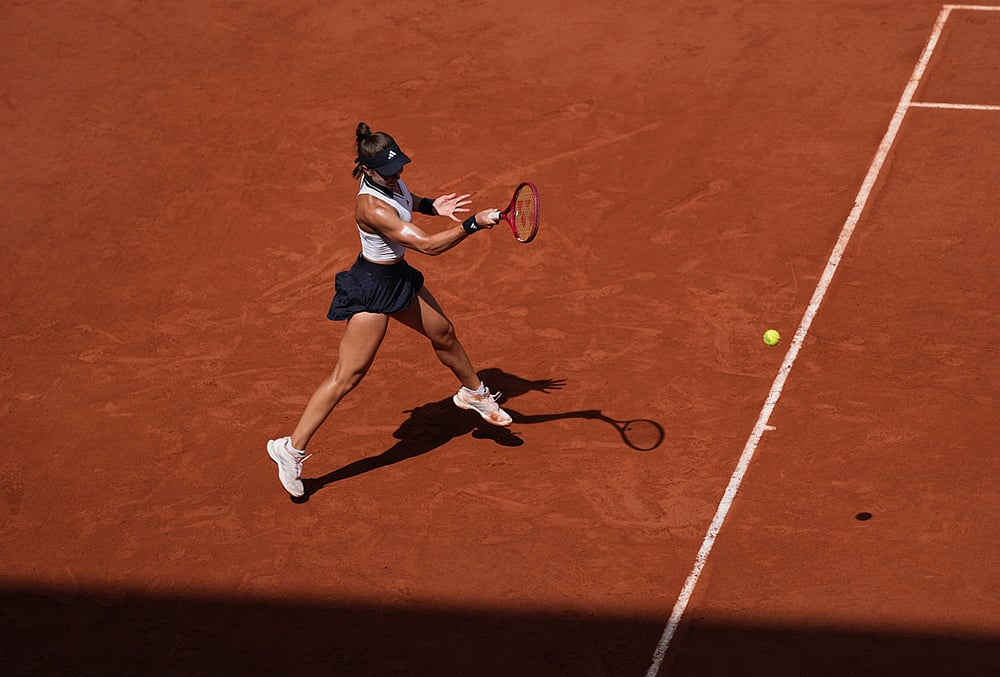 Naomi Osaka vs Iva Jovic French Open tennis tournament 2026 highlights