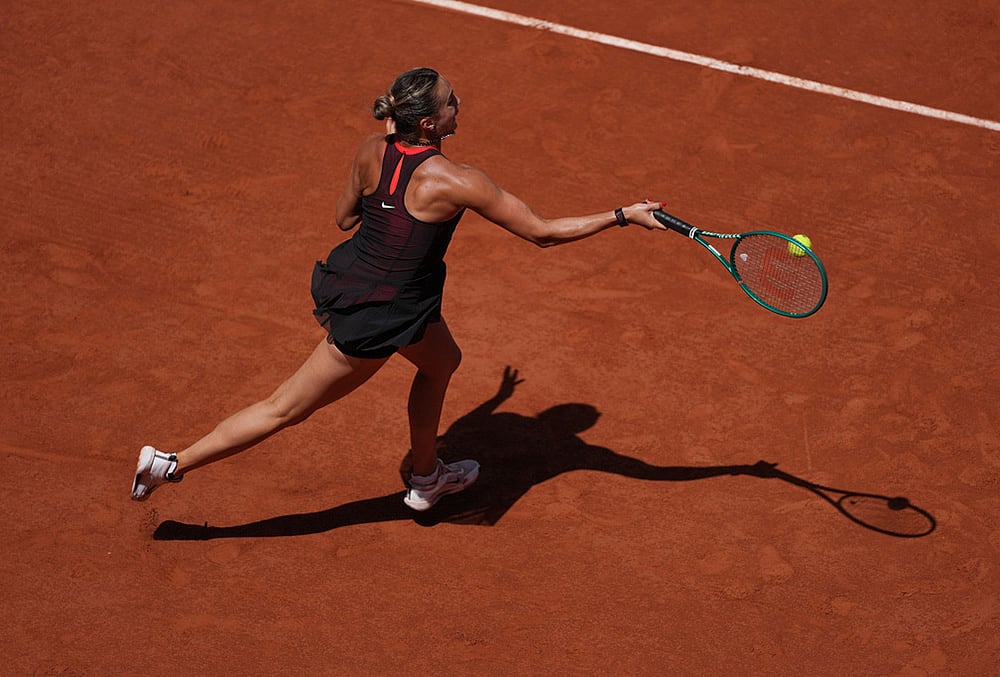 Aryna Sabalenka French Open tennis tournament 2026