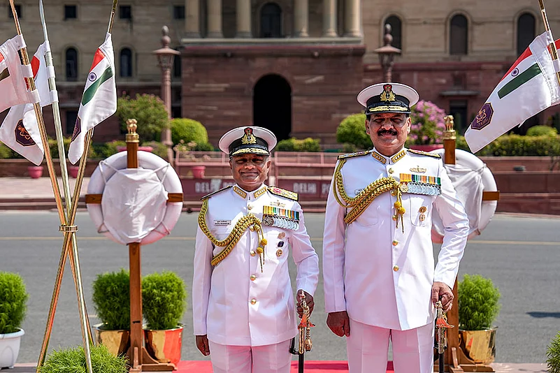 New CNS Admiral Krishna Swaminathan takes charge