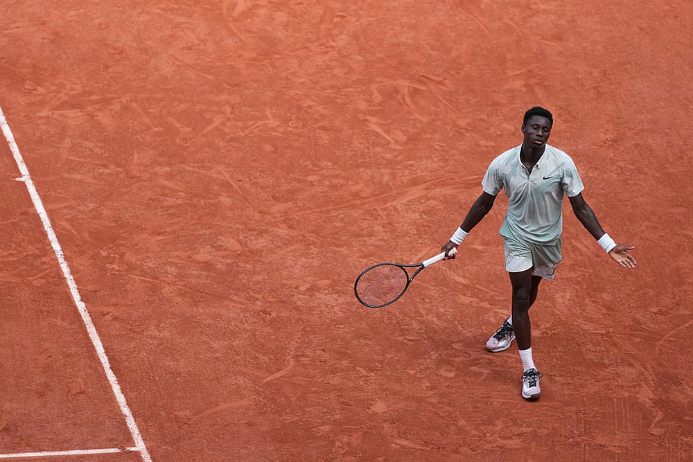 French Open Tennis: Alejandro Tabilo vs Moise Kousame