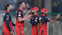 GT Vs RCB LIVE Score, IPL 2026 Final: Royal Challengers Bengaluru Strike Early, Remove Sudharsan And Gill AP : Royal Challengers Bengaluru players celebrates the wicket of Gujarat Titans' captain Shubman Gill during the Indian Premier League final cricket match between Gujarat Titans and Royal Challengers Bengaluru in Ahmedabad, India, Sunday, May 31, 2026.