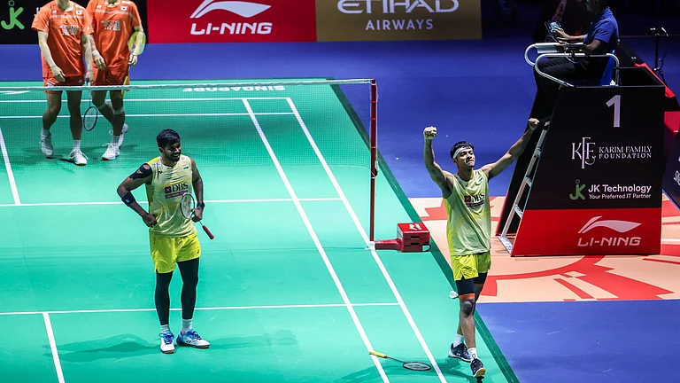 Satwik-Chirag had earlier stunned the reigning world champions to storm into the men’s doubles final at the Singapore Open 2026. - Badminton Photo