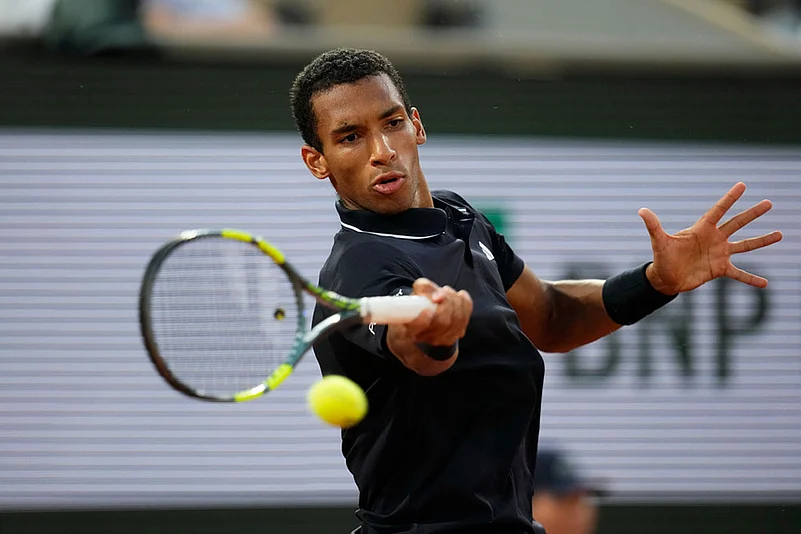 French Open Tennis Tournament: Felix Auger-Aliassime vs Brandon Nakashima