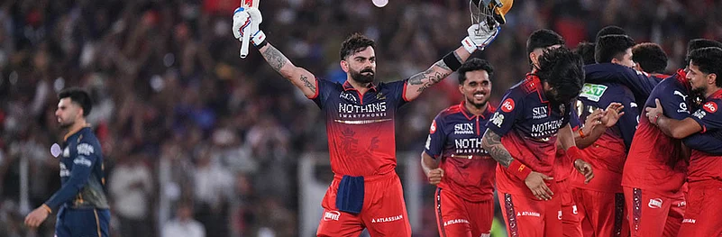 RCB won by 5 wickets