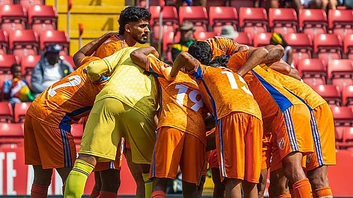 X/Indian Football : India lost 0-1 to Zimbabwe in the third-place play-off match at The Valley, London, on Saturday, May 30.