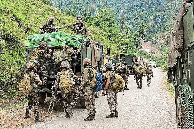 Anti-terror operation in Rajouri