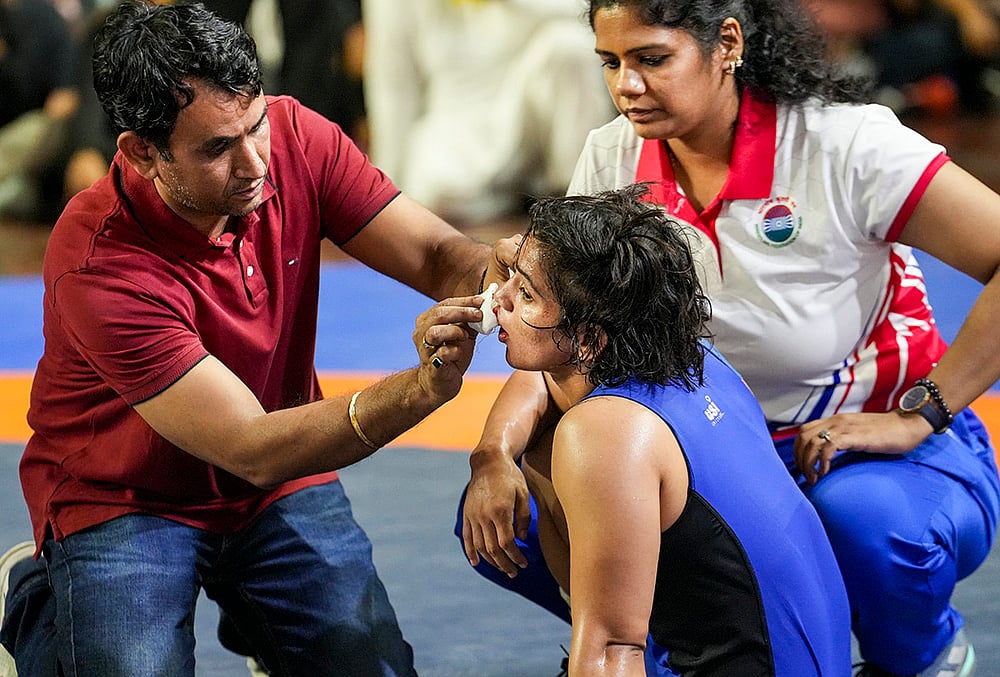 Asian Games womens wrestling selection trials Meenakshi Goyat