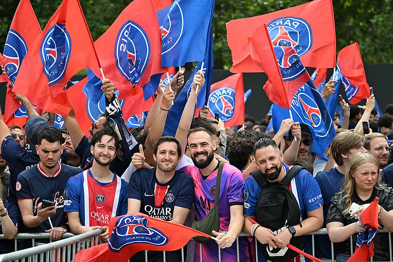 PSG Champions League Victory Parade