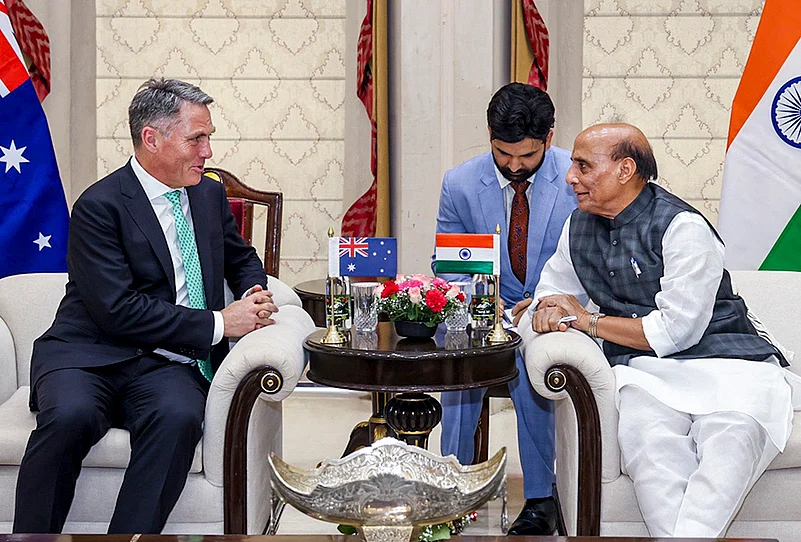 Rajnath-Richard meeting
