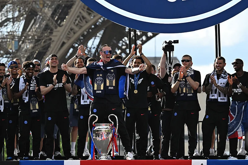 PSG Title Celebration