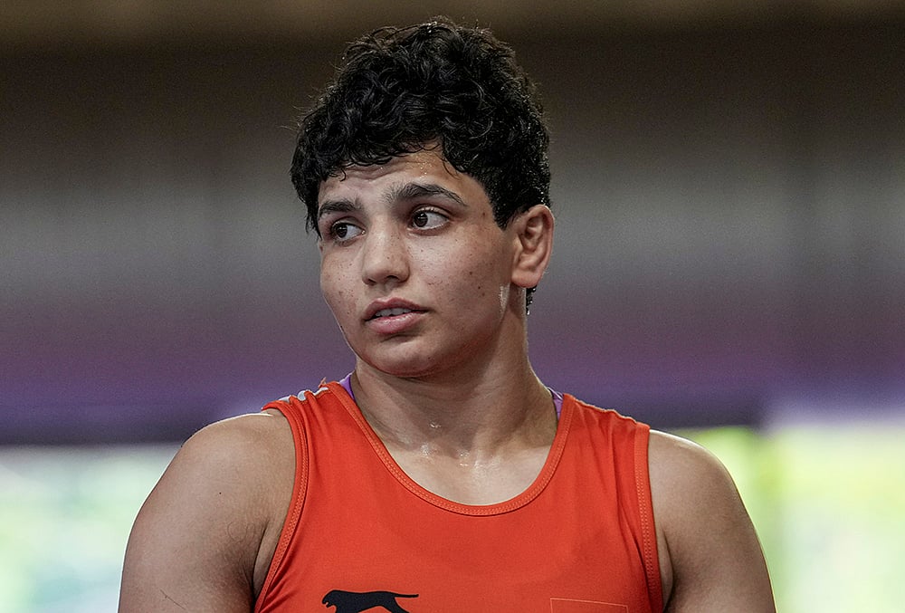 Asian Games womens wrestling selection trials in Delhi-Nishu 